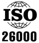Logo iso 26000, focus bij MVO